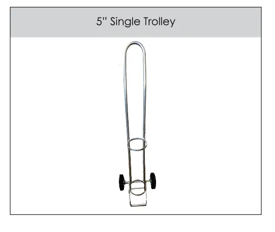 5" Single Trolley
